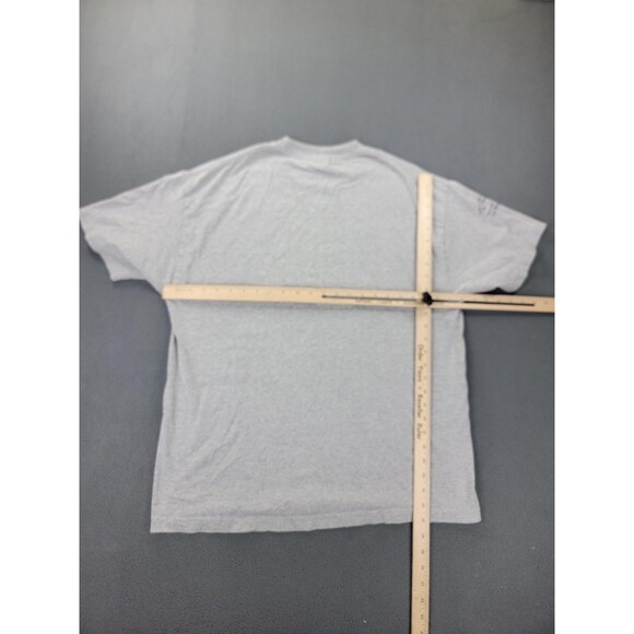 Price of Freedom Shirt Mens XL Gray Patriotic Veterans Memorial Graphic Made USA - Picture 7 of 10